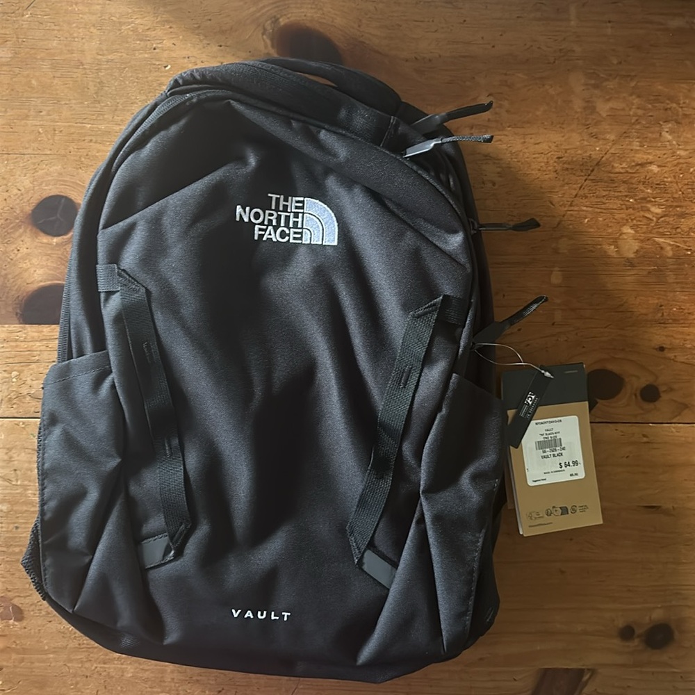 The North Face Black Vault Backpack